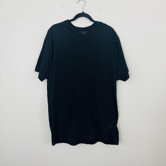 BKE Black V Neck Shirt Sleeve Tee Men’s Size XL - Picture 1 of 8